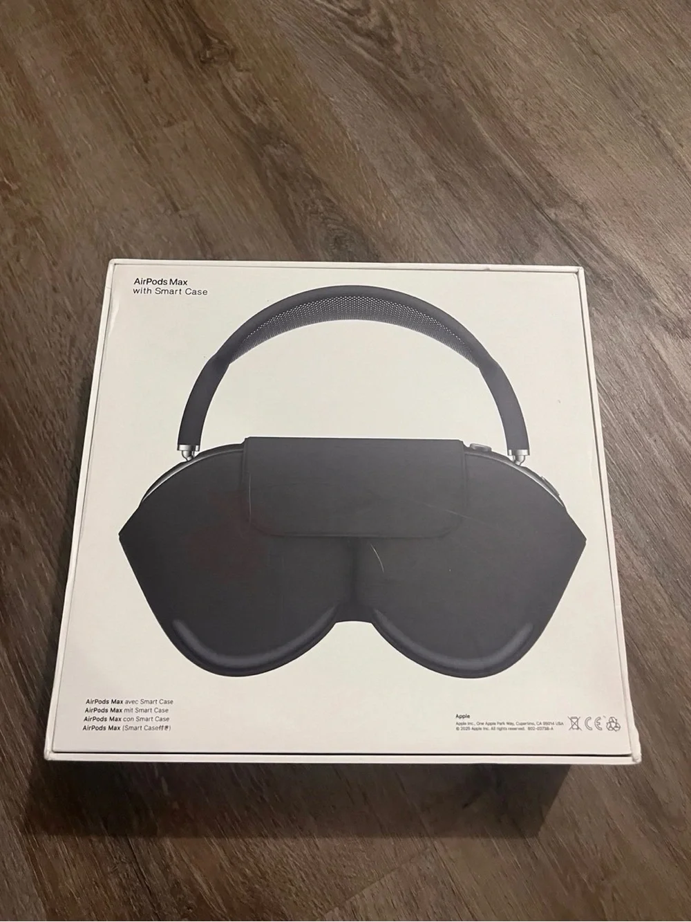 Apple AirPod max midnight color, brand new, opened box